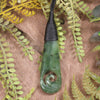 Roimata with Koru Pounamu Pendant - NZ Greenstone