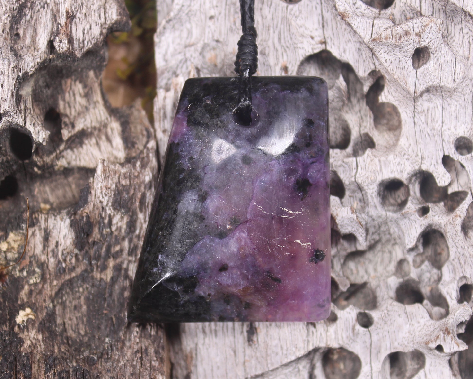 Charoite Toki Pendant 