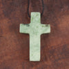 NZ Greenstone Cross pendant 