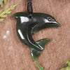 Dolphin or Aihe Pendant - Kawakawa Pounamu - NZ Greenstone