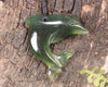 Dolphin or Aihe Pendant - Tangiwai Pounamu - NZ Greenstone