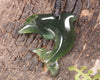 Dolphin or Aihe Pendant - Tangiwai Pounamu - NZ Greenstone