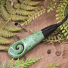Roimata with Koru Pounamu Pendant - NZ Greenstone