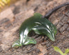 Dolphin or Aihe Pendant - Tangiwai Pounamu - NZ Greenstone