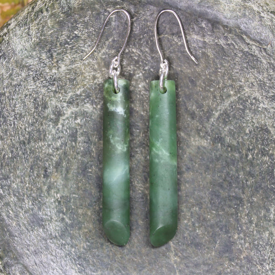 Hapopo Pounamu Earrings