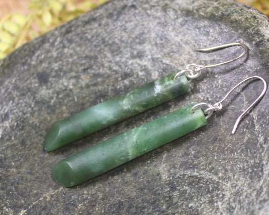 Hapopo Pounamu Earrings