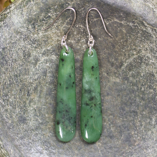 Hapopo Pounamu Earrings