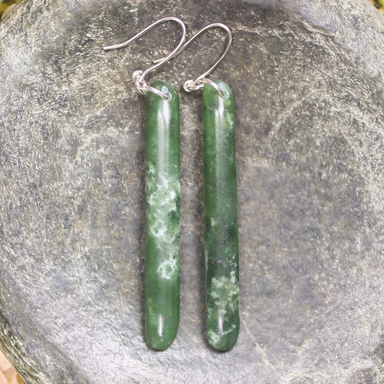 Hapopo Pounamu Earrings