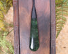 Kawakawa Pounamu Roimata Pendant - NZ Greenstone