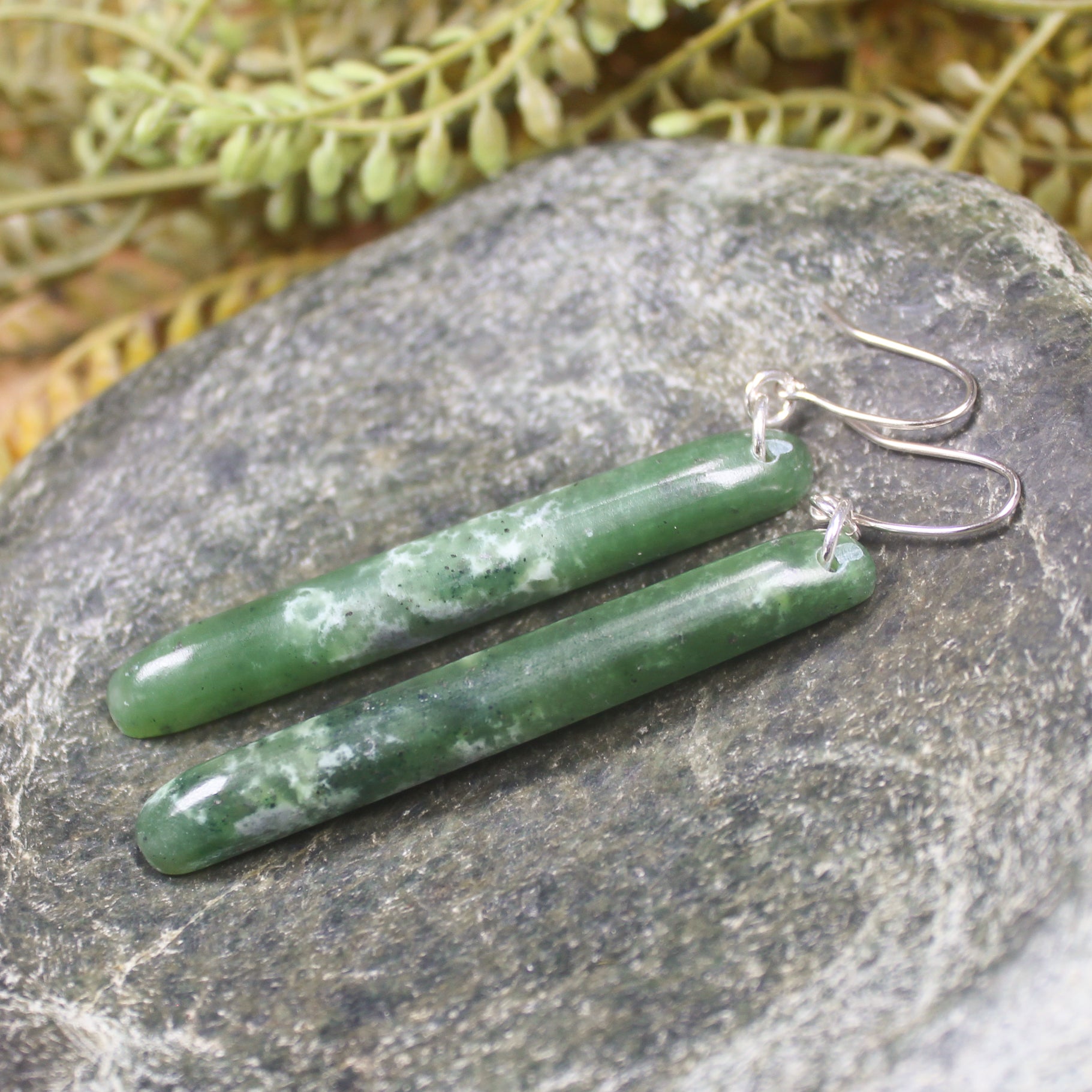 Hapopo Pounamu Earrings