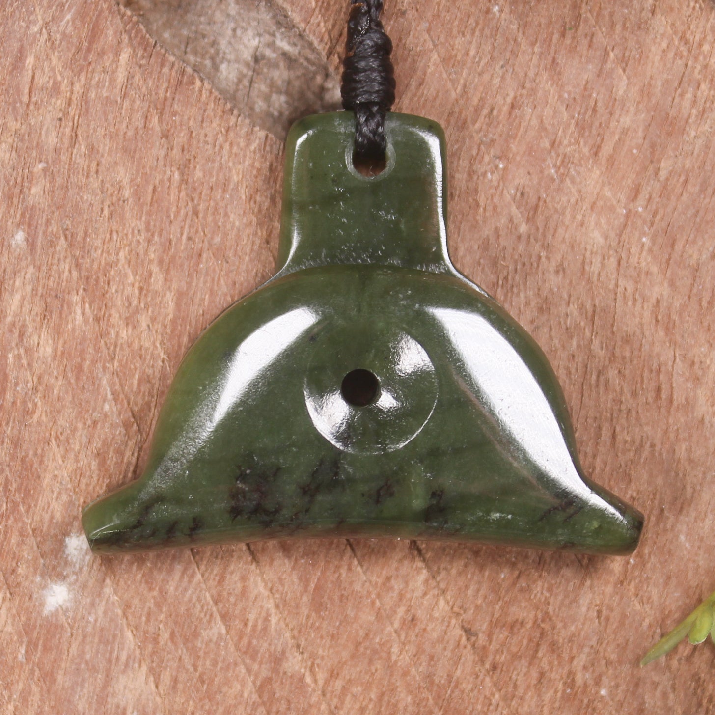 Rimu pounamu dog whistle