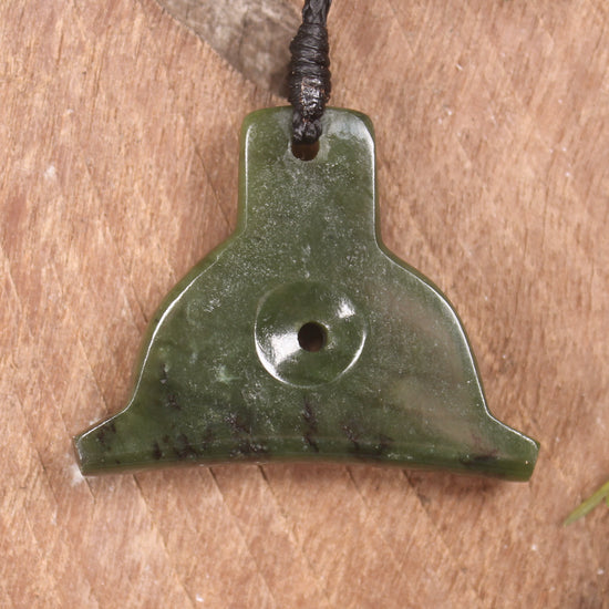 Rimu pounamu dog whistle