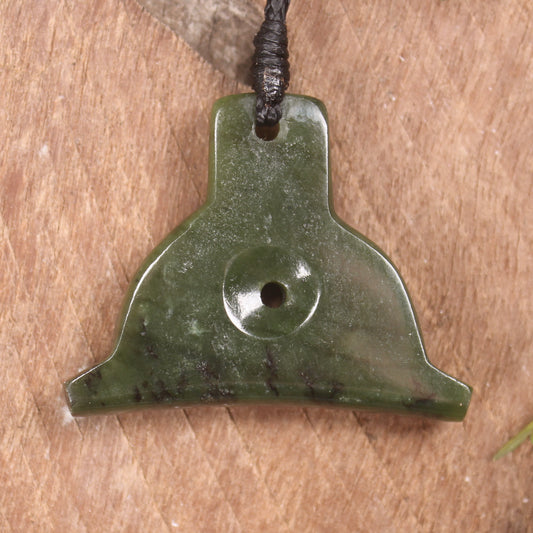 Rimu pounamu dog whistle