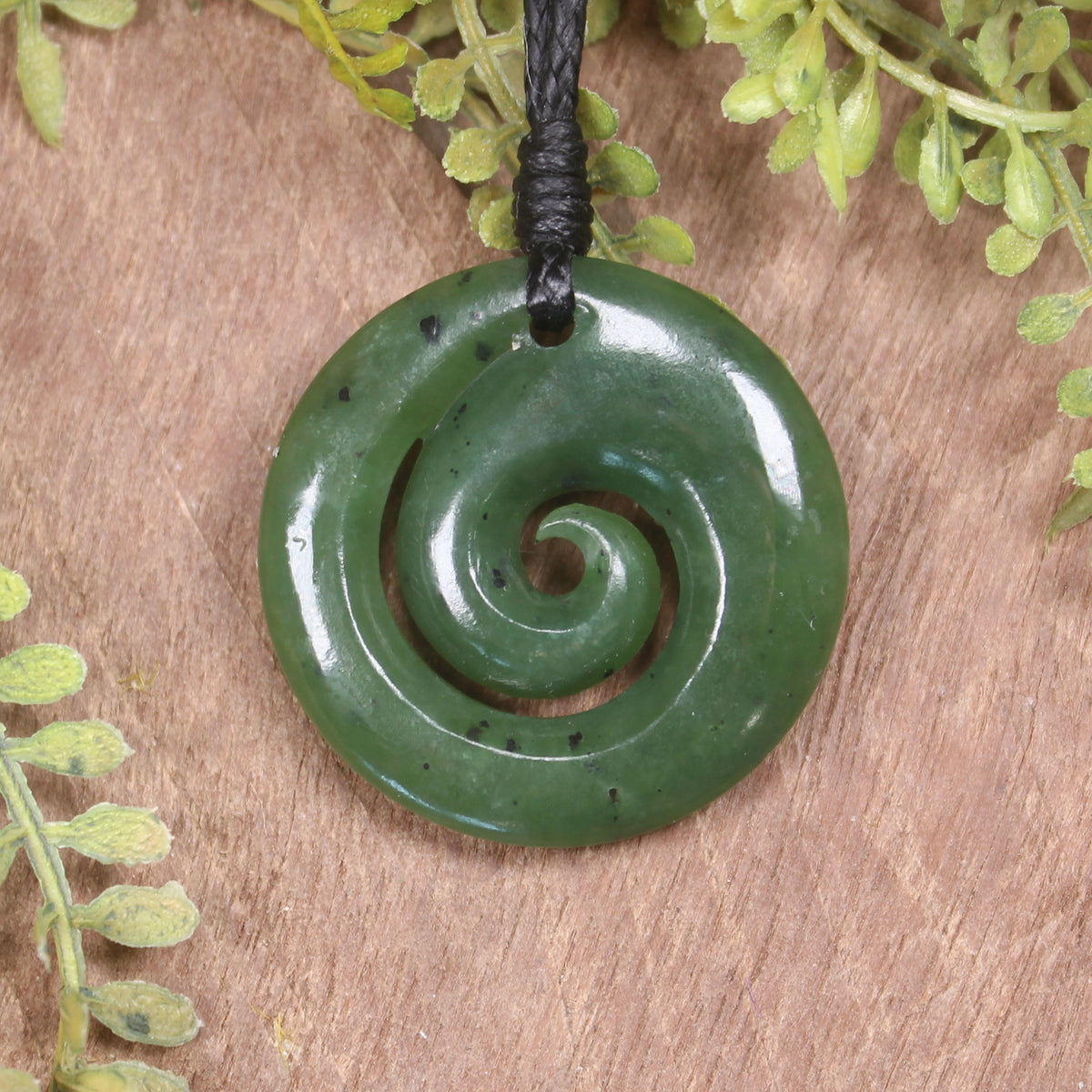 Hapopo Pounamu Koru - NZ Greenstone