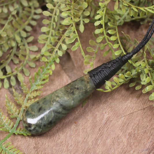 Rimu Pounamu Roimata Pendant - NZ Greenstone