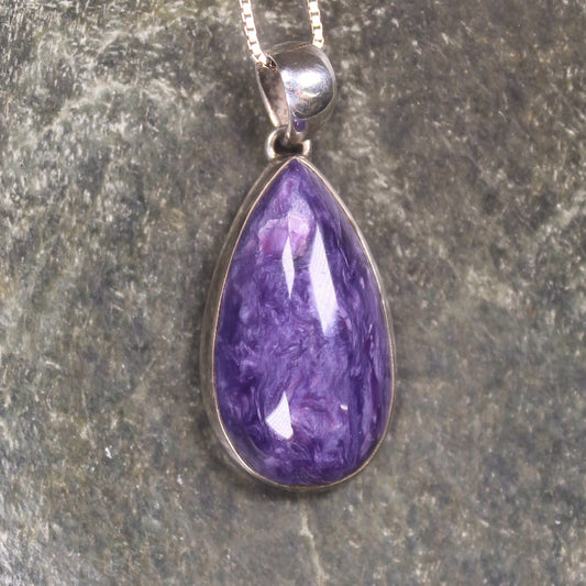Charoite necklace