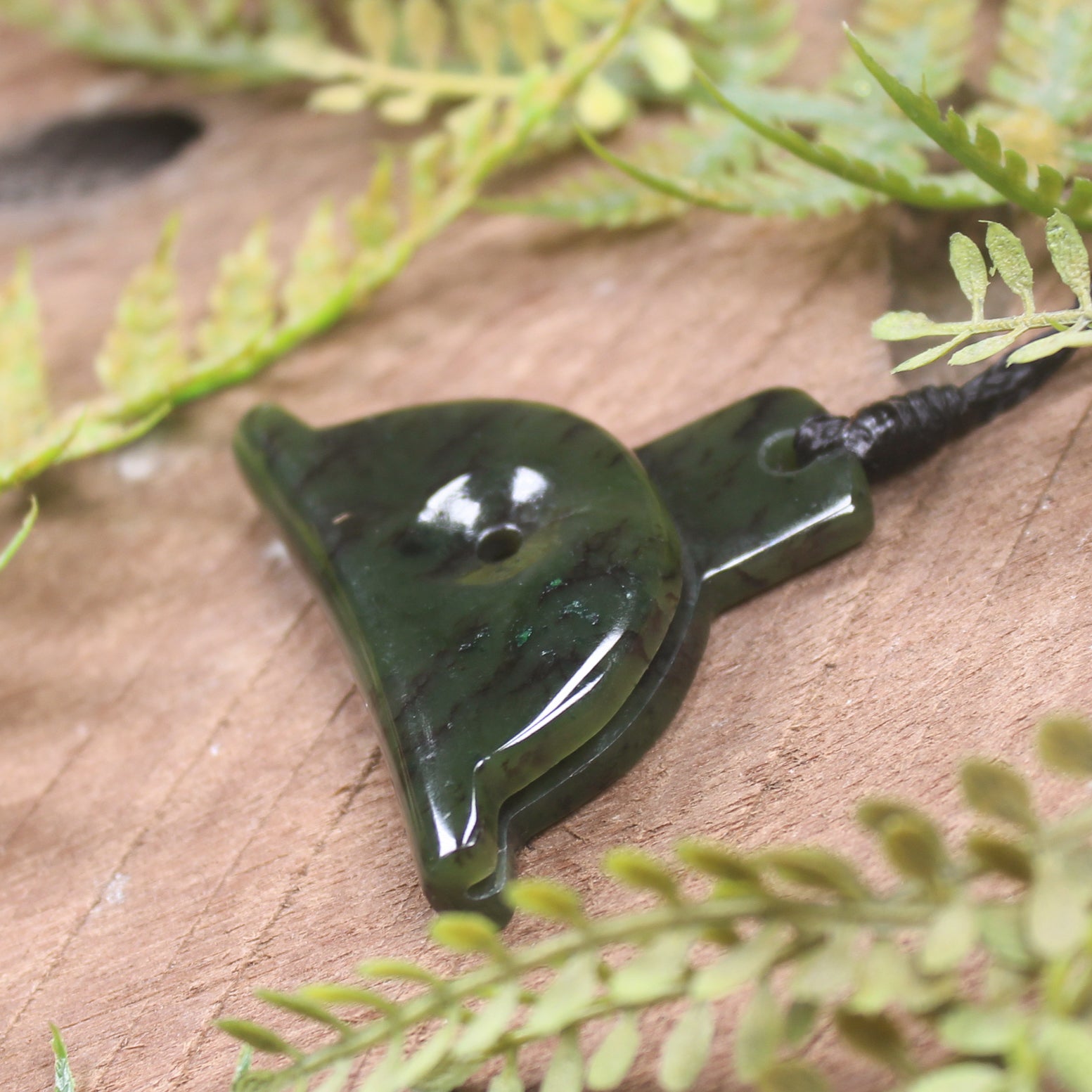 Rimu pounamu dog whistle