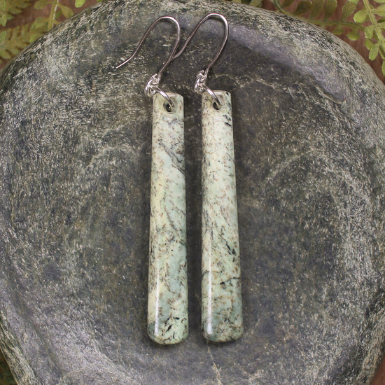 Hapopo Pounamu Earrings