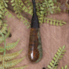 Roimata or Teardop carved from Totoweka Pounamu - NZ Greenstone
