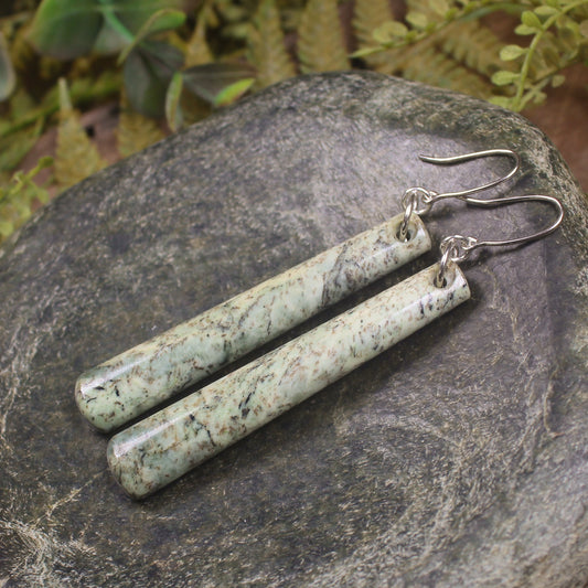 Hapopo Pounamu Earrings