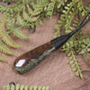 Roimata or Teardop carved from Totoweka Pounamu - NZ Greenstone