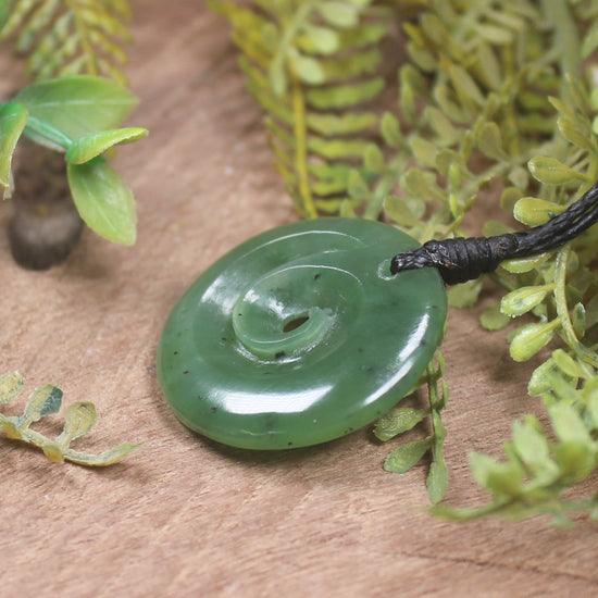 Hapopo Pounamu Koru - NZ Greenstone
