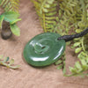 Hapopo Pounamu Koru - NZ Greenstone