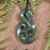 Manaia carved from Hapopo Pounamu - NZ Greenstone