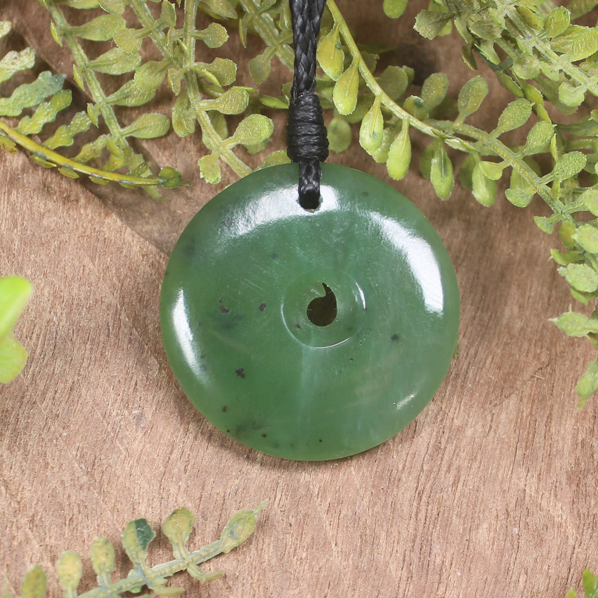 Hapopo Pounamu Koru - NZ Greenstone