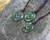 Koru carved from Hapopo Pounamu - NZ Greenstone