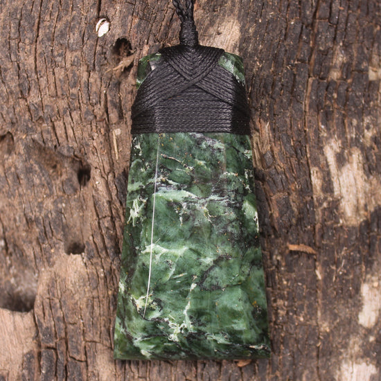 Toki or Adze carved from Douglas Creek - NZ Greenstone