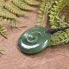 Hapopo Pounamu Koru - NZ Greenstone
