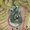 Manaia carved from Hapopo Pounamu - NZ Greenstone