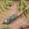 Roimata or Teardop carved from Hapopo Pounamu - NZ Greenstone