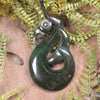 Manaia pendant carved from Rimu Pounamu - NZ Greenstone
