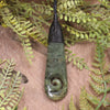 Roimata with Koru Pounamu Pendant - NZ Greenstone