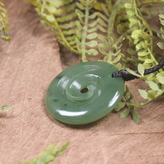 Hapopo Pounamu Koru - NZ Greenstone