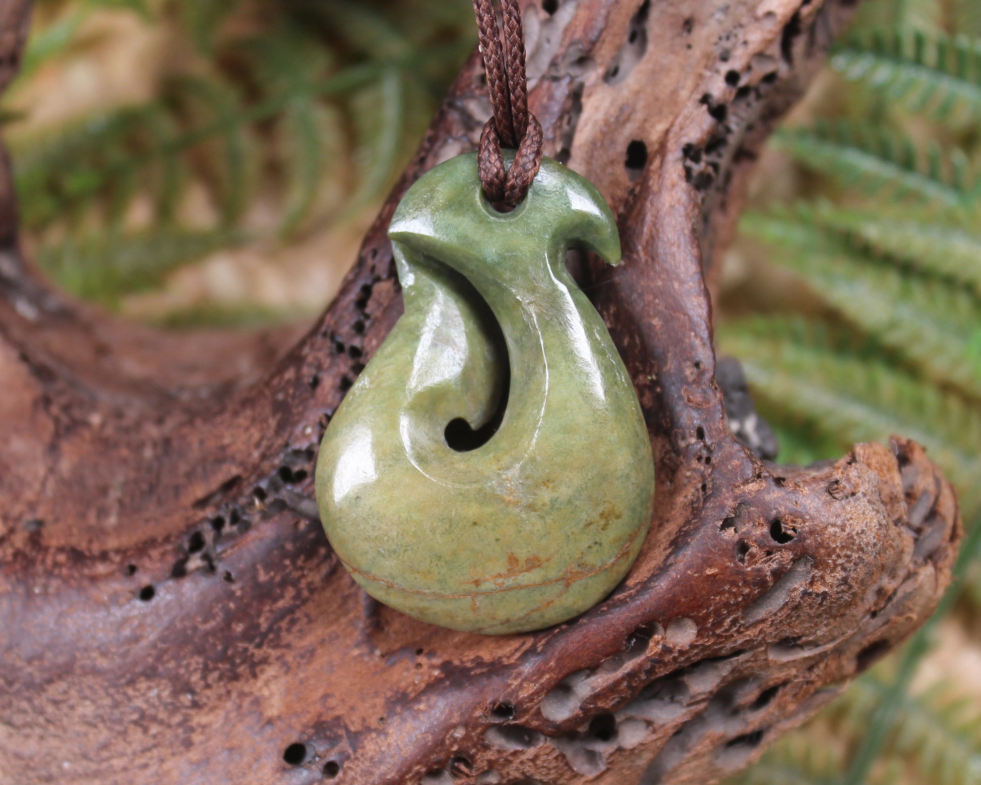 Hei Matau Pounamu Pendant