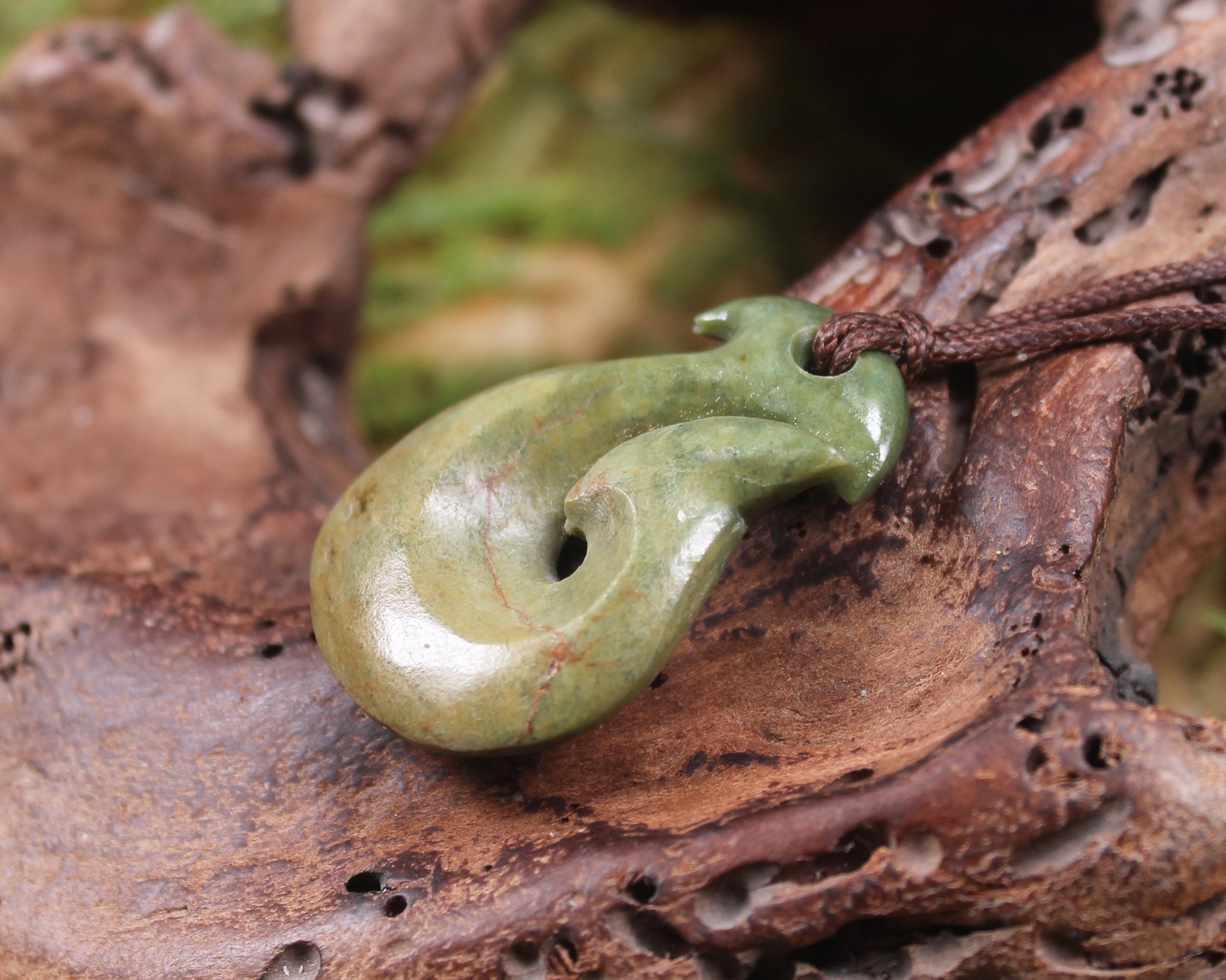Hei Matau Pounamu Pendant