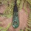 Roimata with Koru Pounamu Pendant - NZ Greenstone