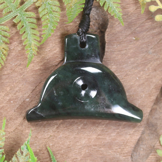 Rimu pounamu dog whistle