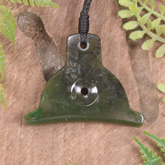 Rimu pounamu dog whistle