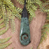 Roimata with Koru Pounamu Pendant - NZ Greenstone