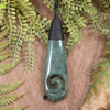 Roimata with Koru Pounamu Pendant - NZ Greenstone
