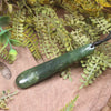 Roimata or Teardop carved from Hapopo Pounamu - NZ Greenstone