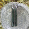 Rimu Pounamu earrings