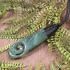 Roimata with Koru Pounamu Pendant - NZ Greenstone