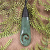 Roimata with Koru Pounamu Pendant - NZ Greenstone