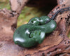 Manaia carved from Kawakawa Pounamu - NZ Greenstone