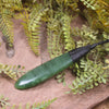 Roimata or Teardop carved from Hapopo Pounamu - NZ Greenstone